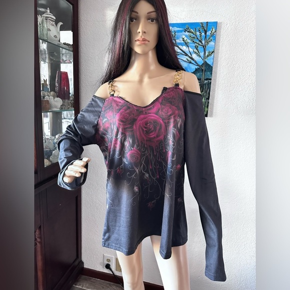 Dressy Tunic Tops for Women Top NWOT L​ - Picture 3 of 4